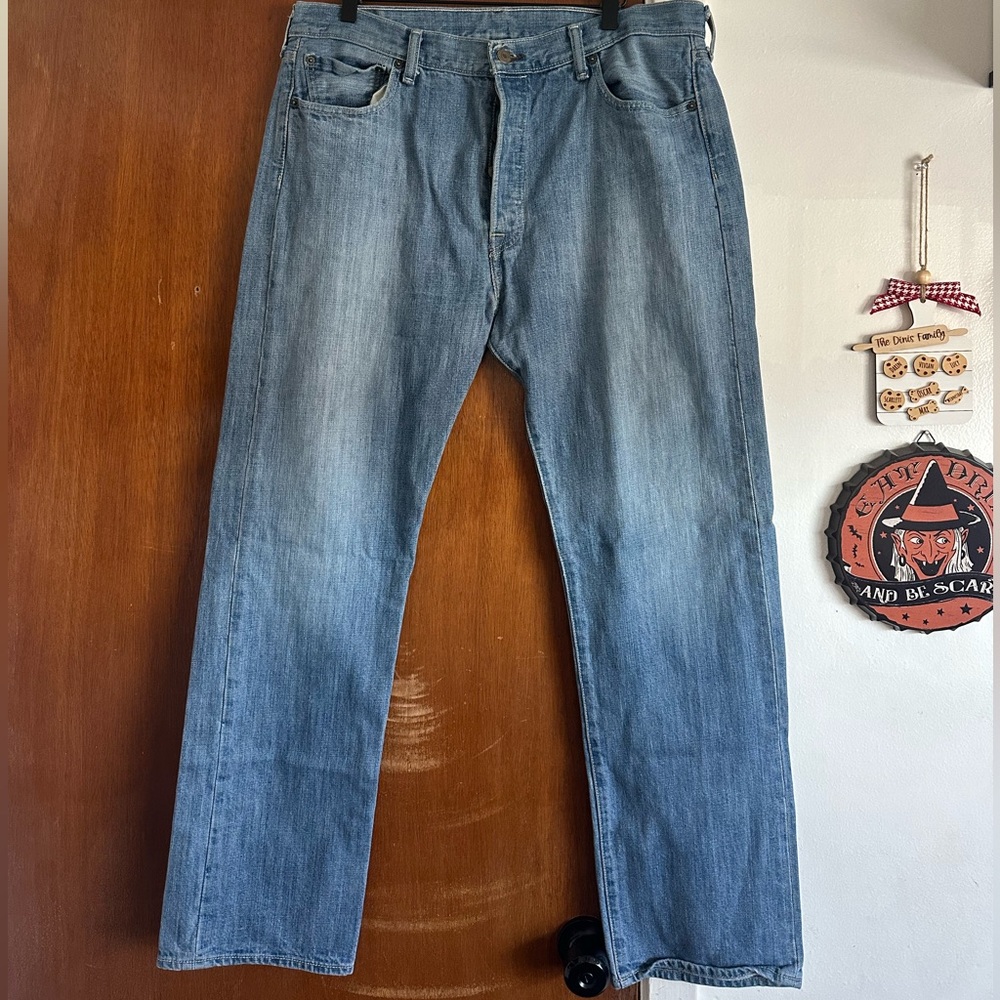 Levi's Light Blue Straight Men's 501 Jeans